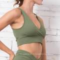 Fabricantes de ropa deportiva de moda ropa de entrenamiento de entrenamiento personalizado para mujeres gimnasia Sport para sujetador de yoga ajustable